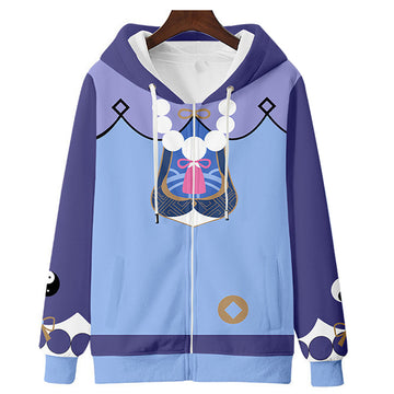 Juego Genshin Impact Sudadera Cosplay Halloween Fiesta Carnaval 3D Impreso